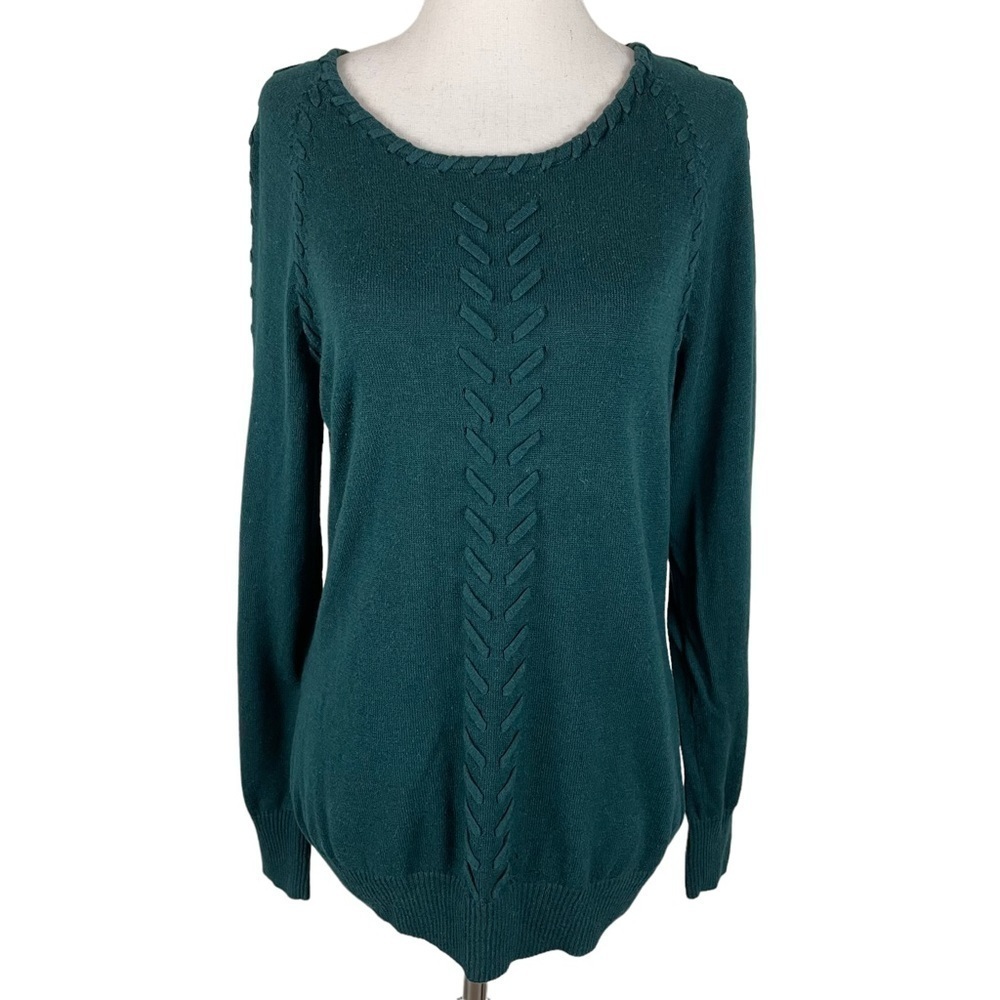 Tribal Green Sweater